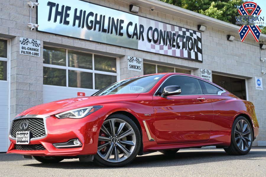 Used 2019 INFINITI Q60 Red Sport 400 w/ Cargo Package AWD/4WD image 1