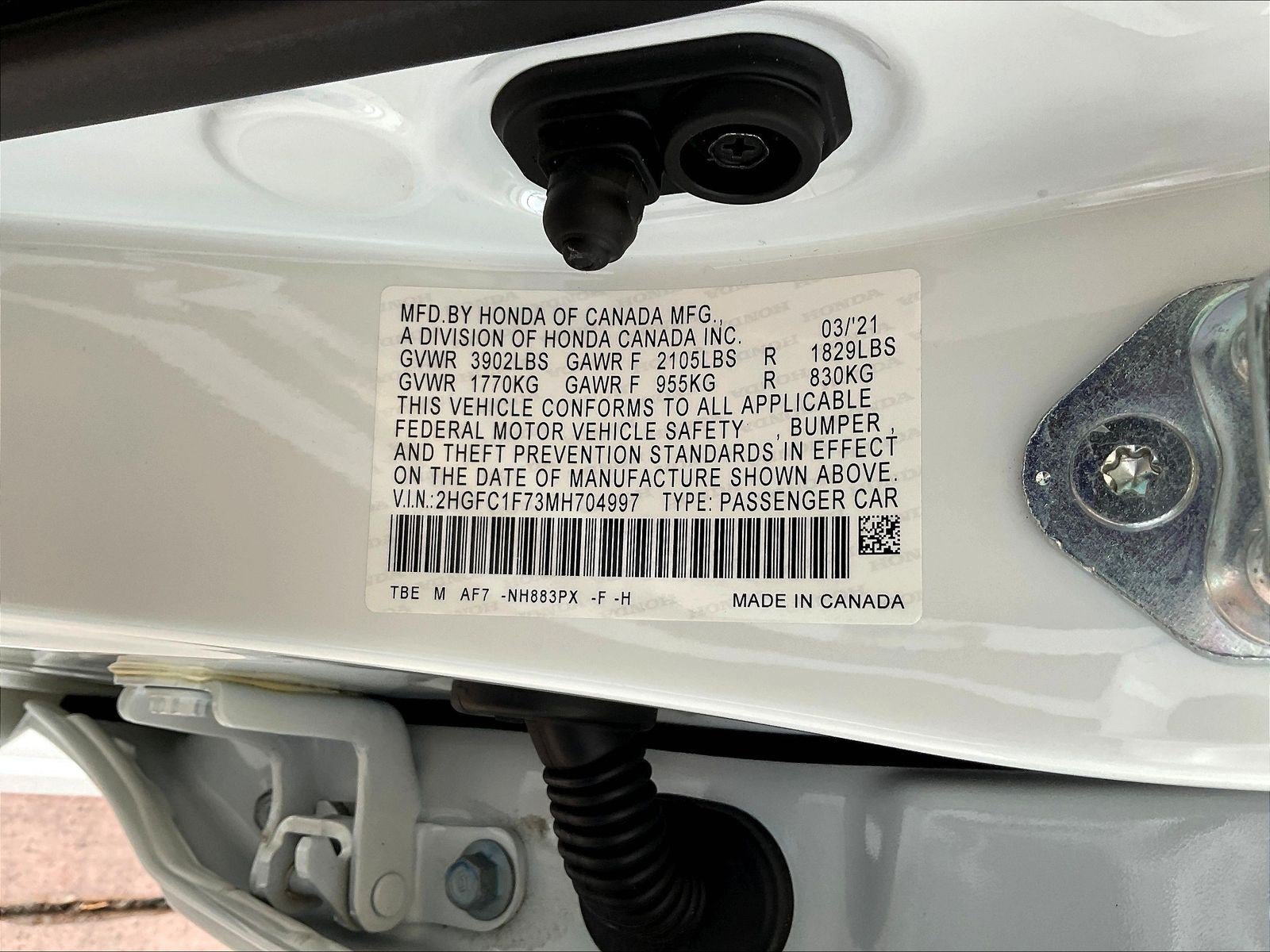 Used 2021 Honda Civic EX-L image 17