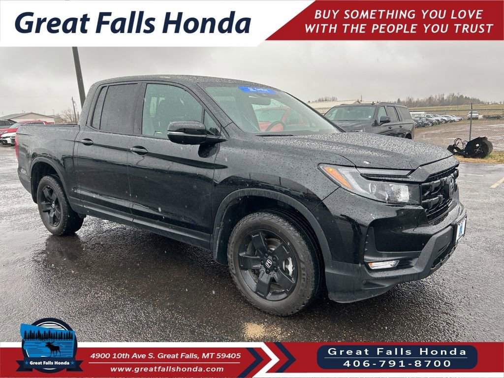 Certified 2025 Honda Ridgeline Black Edition image 1