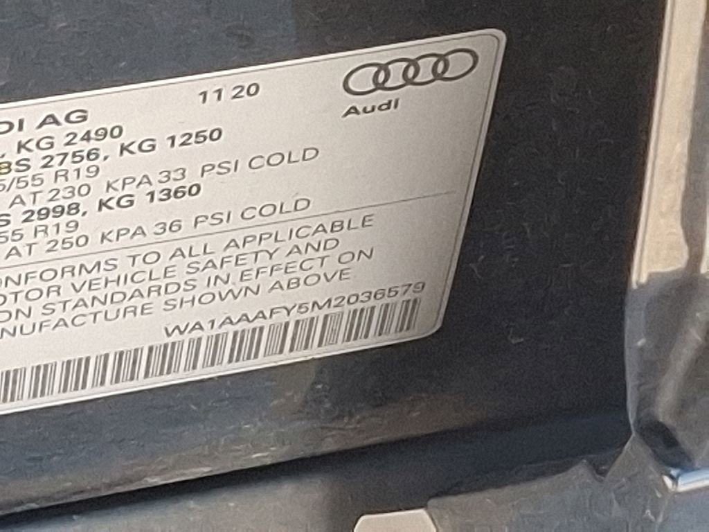 Used 2021 Audi Q5 2.0T Premium w/ Convenience Package image 24