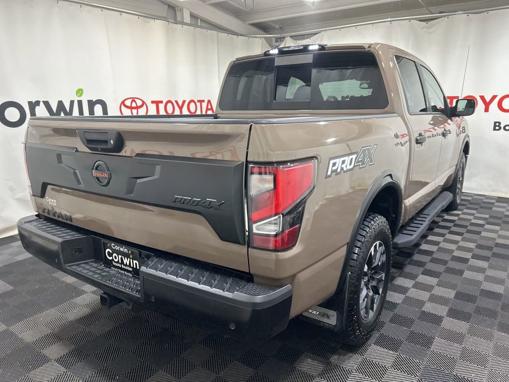 Used 2021 Nissan Titan PRO-4X w/ Pro-4x Utility Package image 8