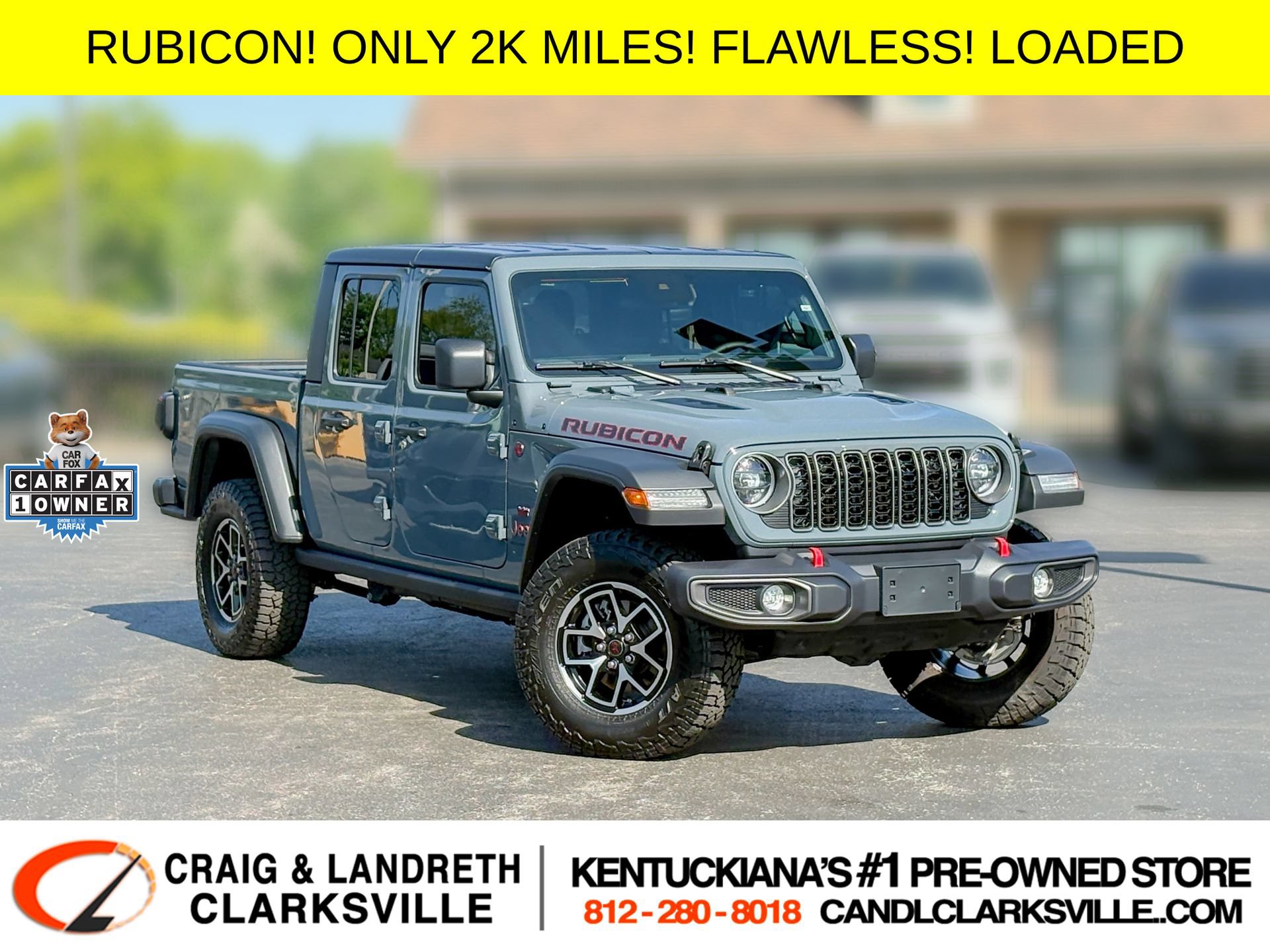 Used 2025 Jeep Gladiator Rubicon w/ Convenience Group