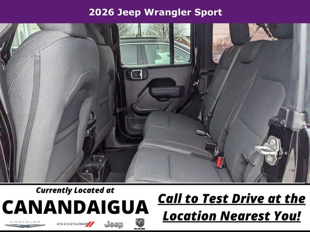 New 2026 Jeep Wrangler Unlimited Sport AWD/4WD image 14