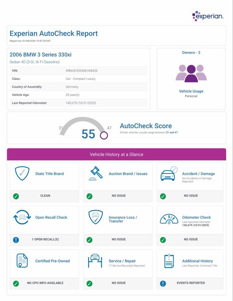 Used 2006 BMW 330xi Sedan image 77