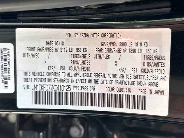 Used 2019 MAZDA CX-3 Grand Touring AWD/4WD image 19