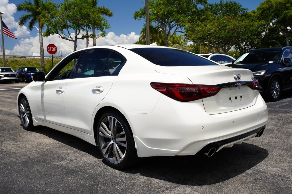 Used 2023 INFINITI Q50 Sensory RWD image 8
