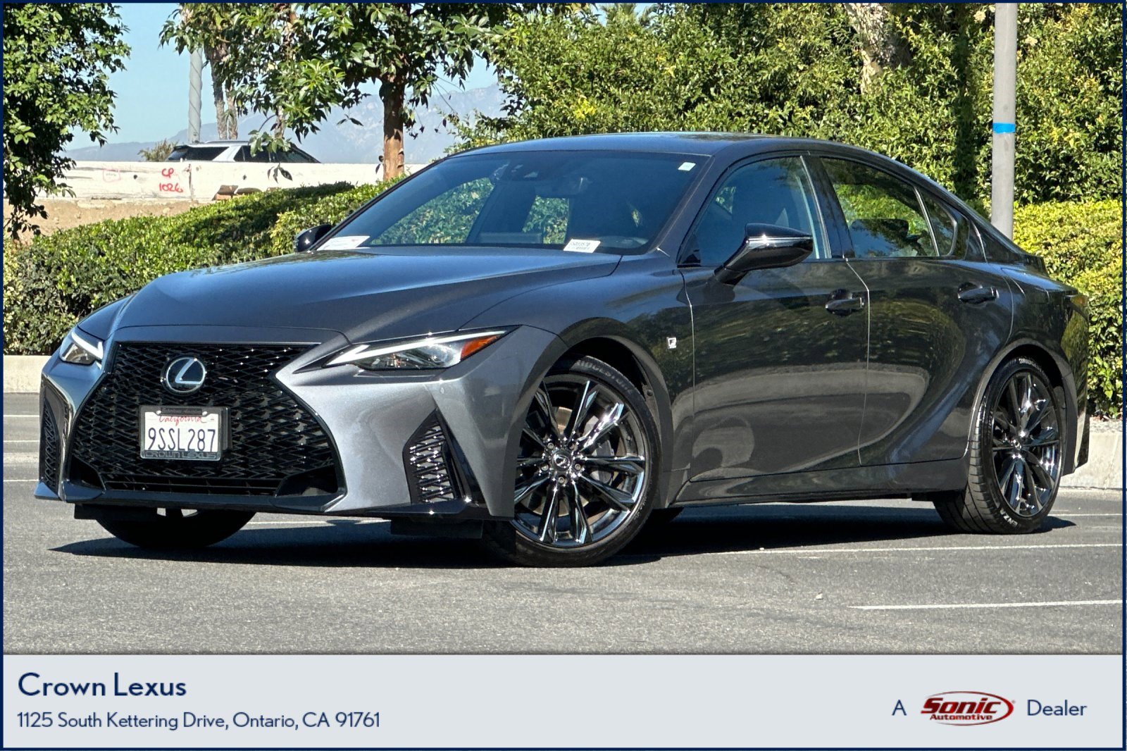 Certified 2025 Lexus IS 350 F Sport