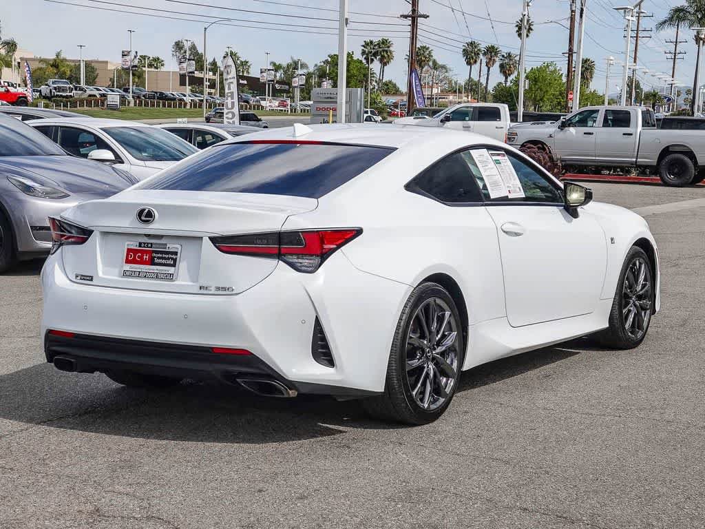 Used 2021 Lexus RC 350 F Sport RWD image 4