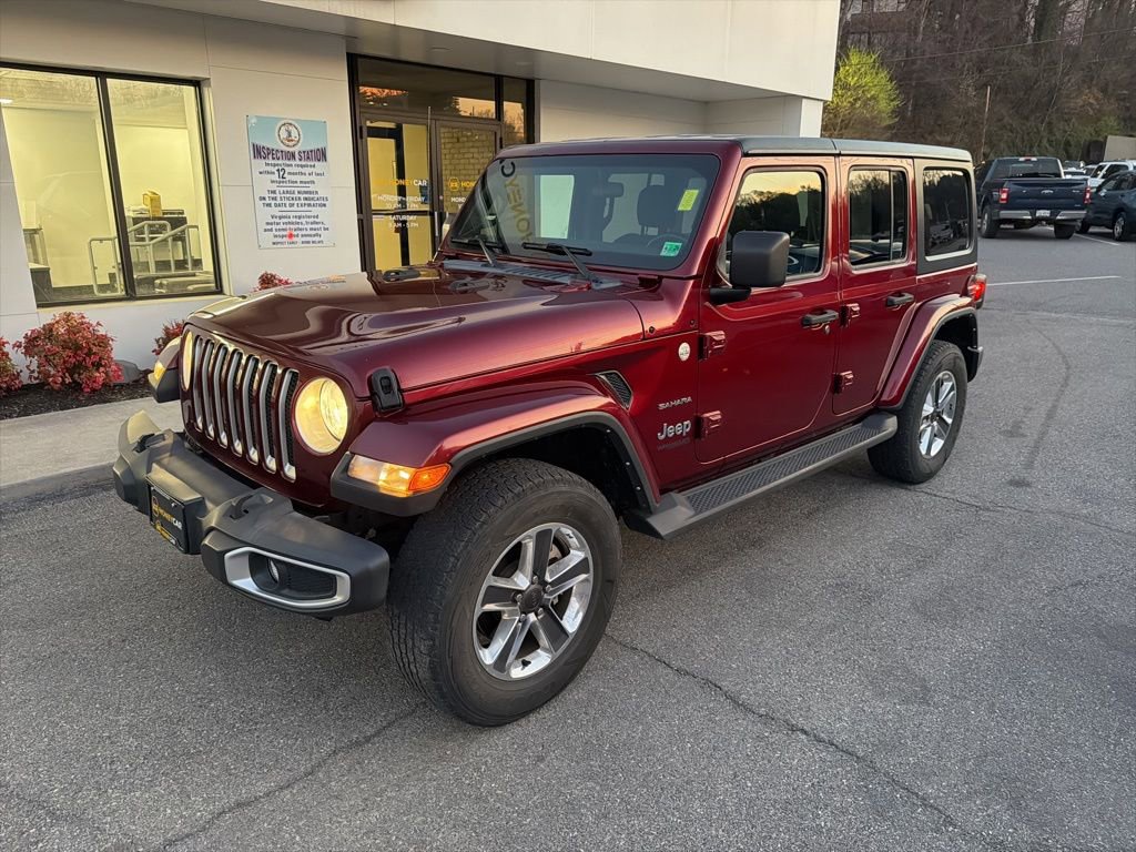 Used 2021 Jeep Wrangler Unlimited Sahara w/ Cold Weather Group image 3