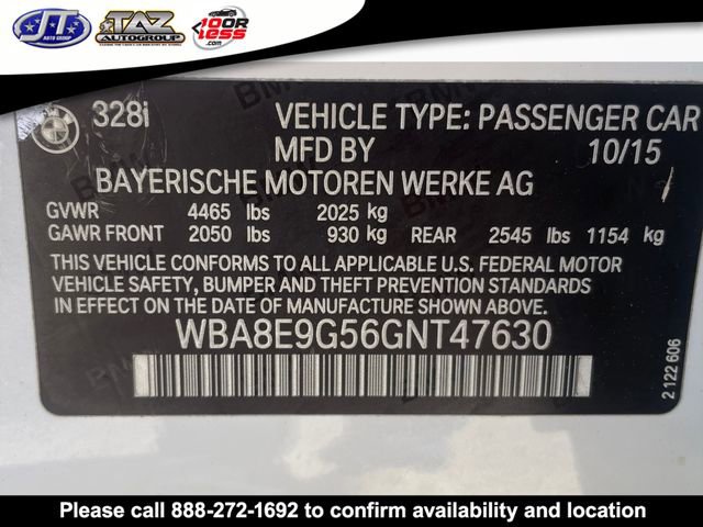 Used 2016 BMW 328i Sedan image 18