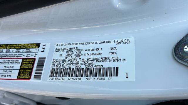 New 2026 Toyota Tacoma TRD Sport image 38