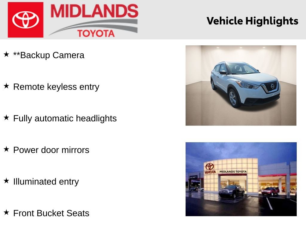 Used 2018 Nissan Kicks S FWD image 2