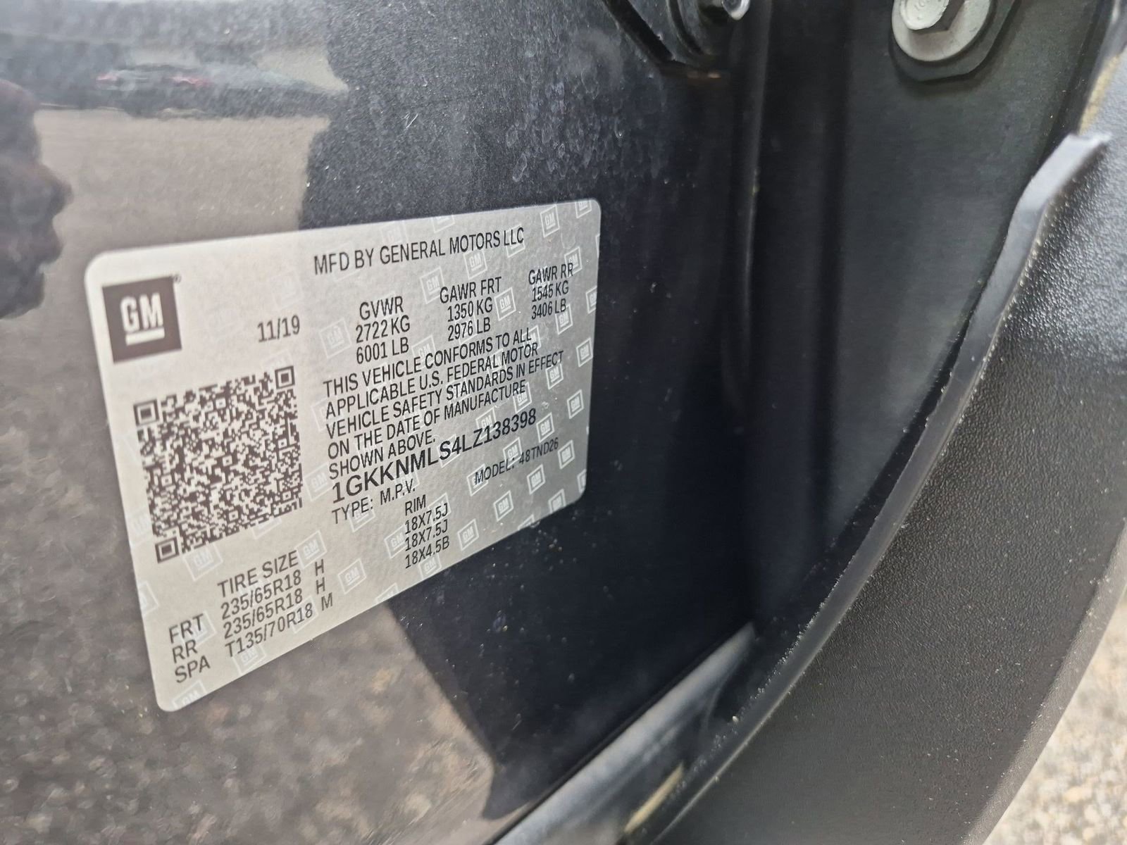 Certified 2020 GMC Acadia SLT FWD image 34