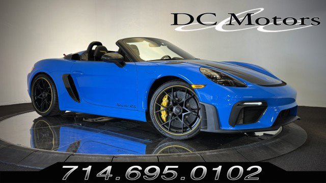 Used 2025 Porsche 718 Boxster Spyder RS