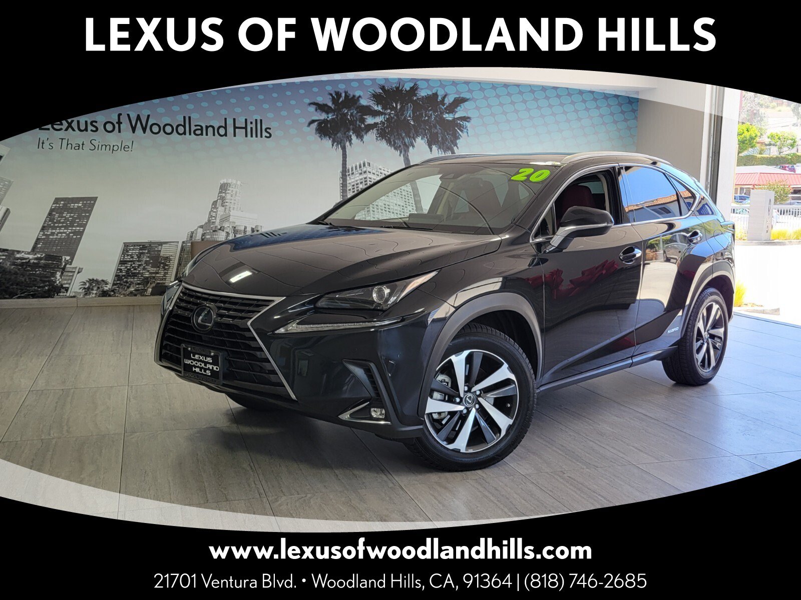Used 2020 Lexus NX 300h AWD w/ Premium Package image 1