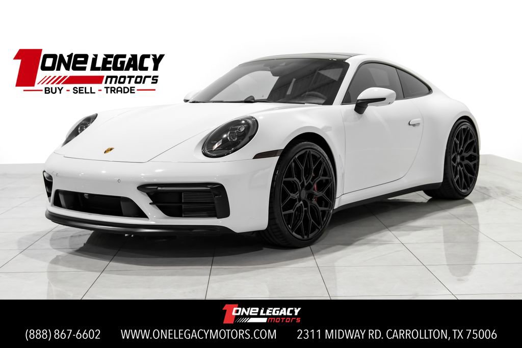 Used 2022 Porsche 911 Carrera 4 GTS AWD/4WD image 1