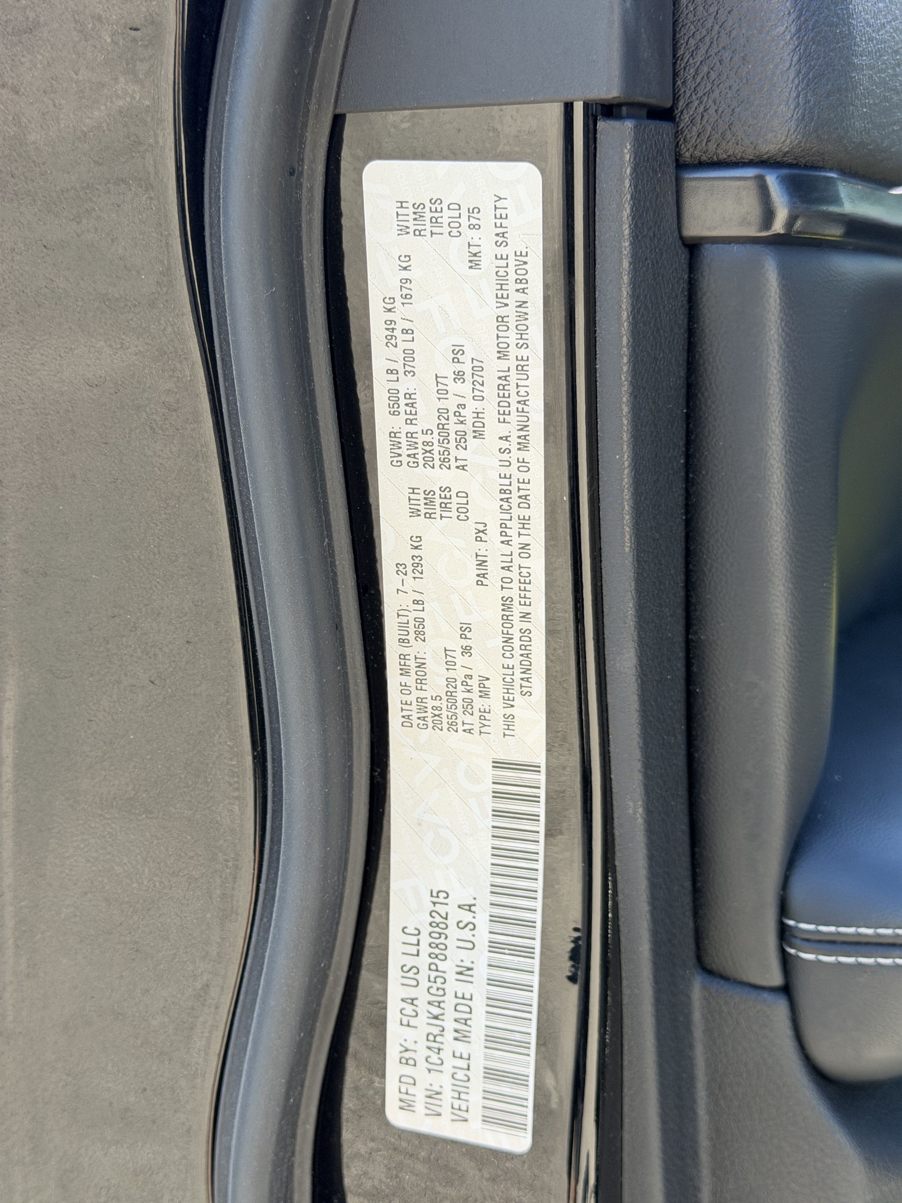 Used 2023 Jeep Grand Cherokee L Laredo AWD/4WD image 18