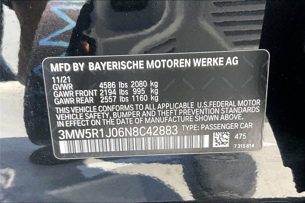 Used 2022 BMW 330i Sedan w/ Premium Package 2 RWD image 17