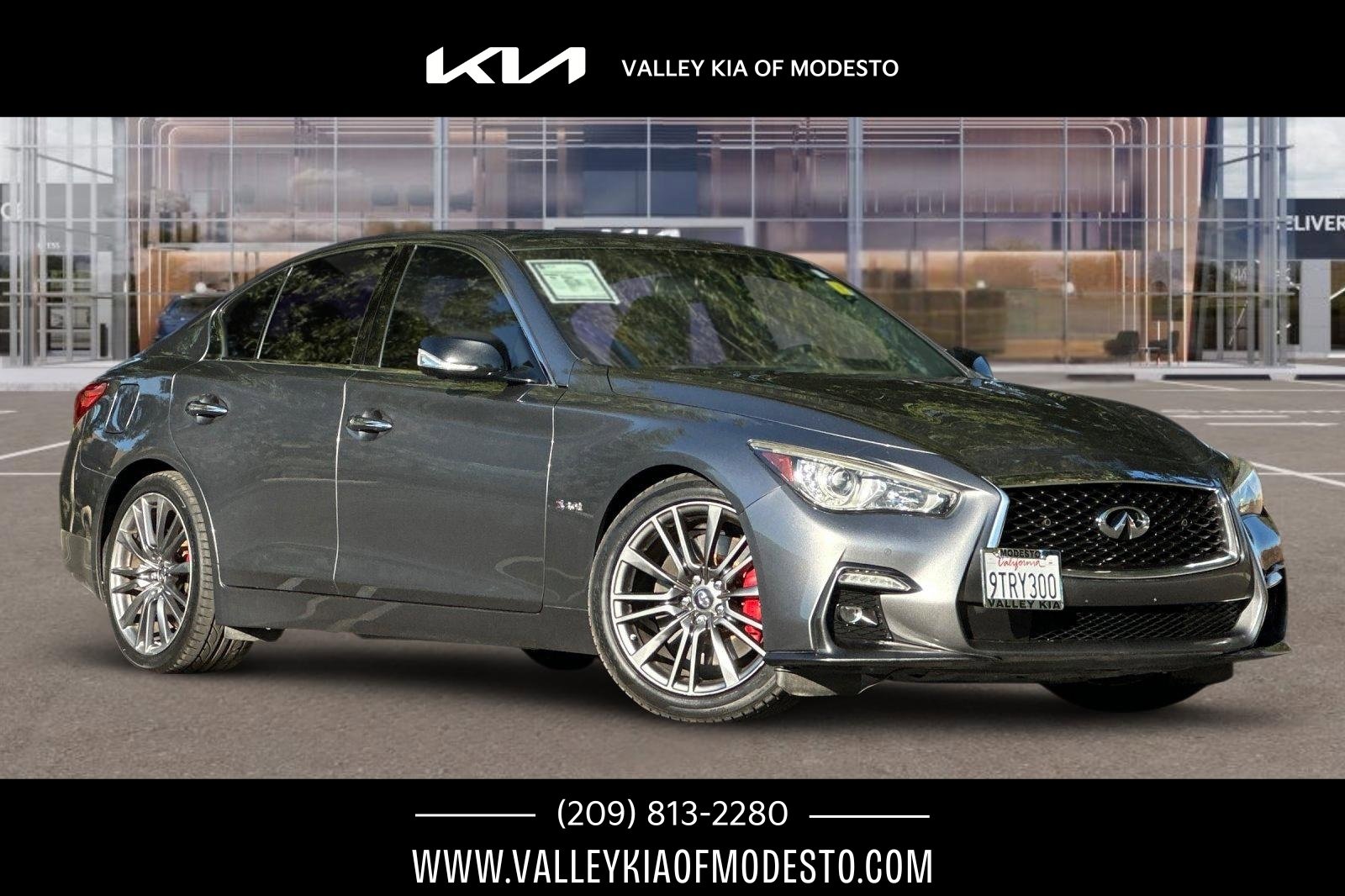 Used 2018 INFINITI Q50 Red Sport 400 w/ Sensory Package (Sport)
