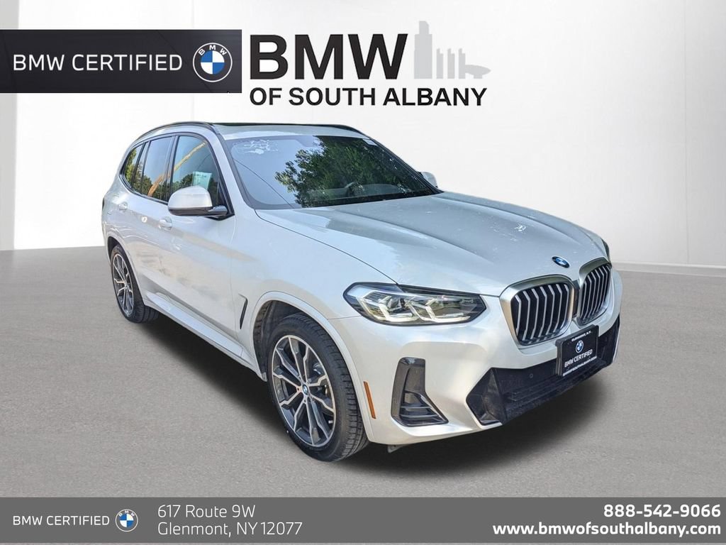 Used 2022 BMW X3 xDrive30i w/ M Sport Package 2 AWD/4WD image 1