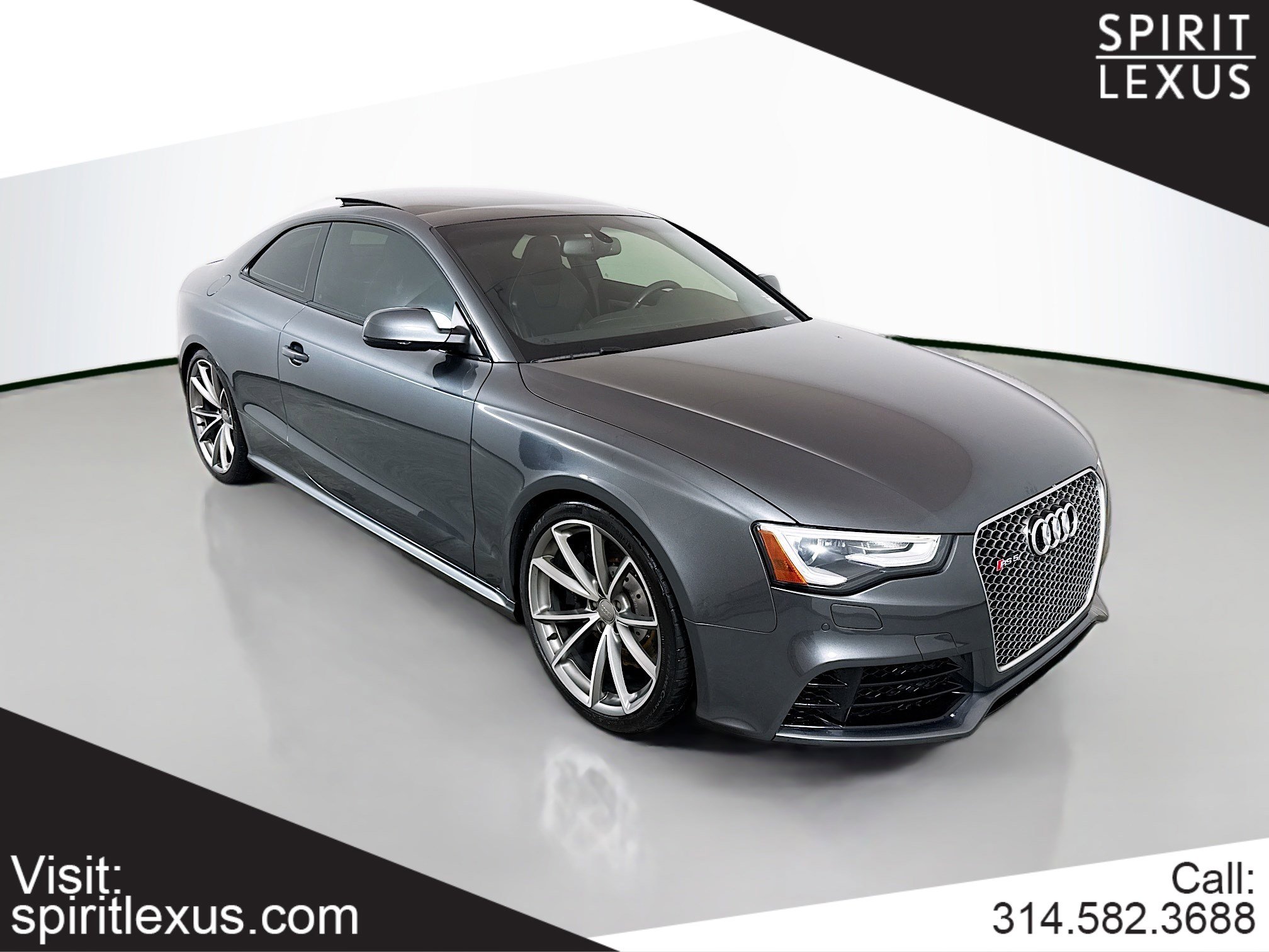Used 2015 Audi RS 5 Coupe w/ Black Optic Plus Package AWD/4WD image 1