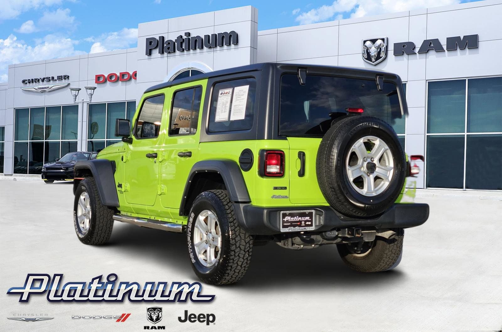 Used 2021 Jeep Wrangler Unlimited Sport image 4