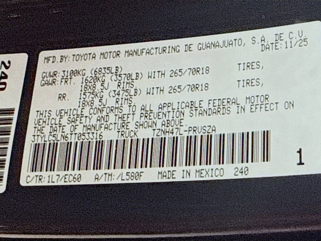 Certified 2026 Toyota Tacoma 4x4 Double Cab Hybrid image 31