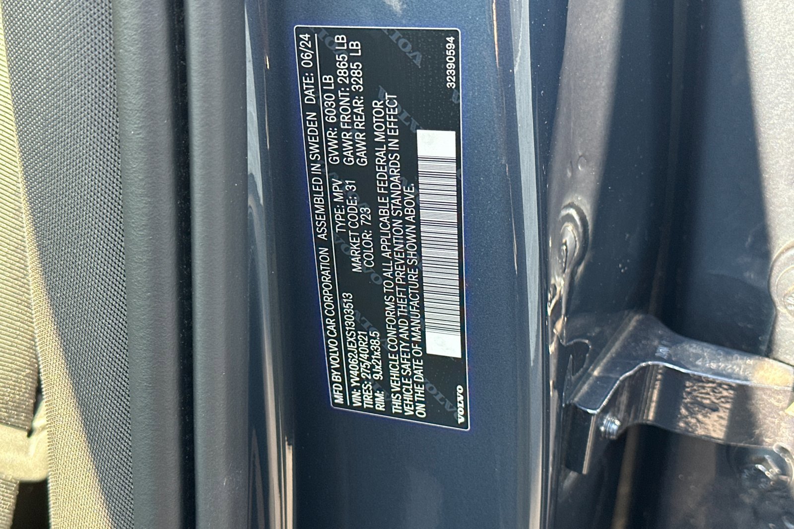 New 2025 Volvo XC90 B6 Plus w/ Protection Package Premier image 36