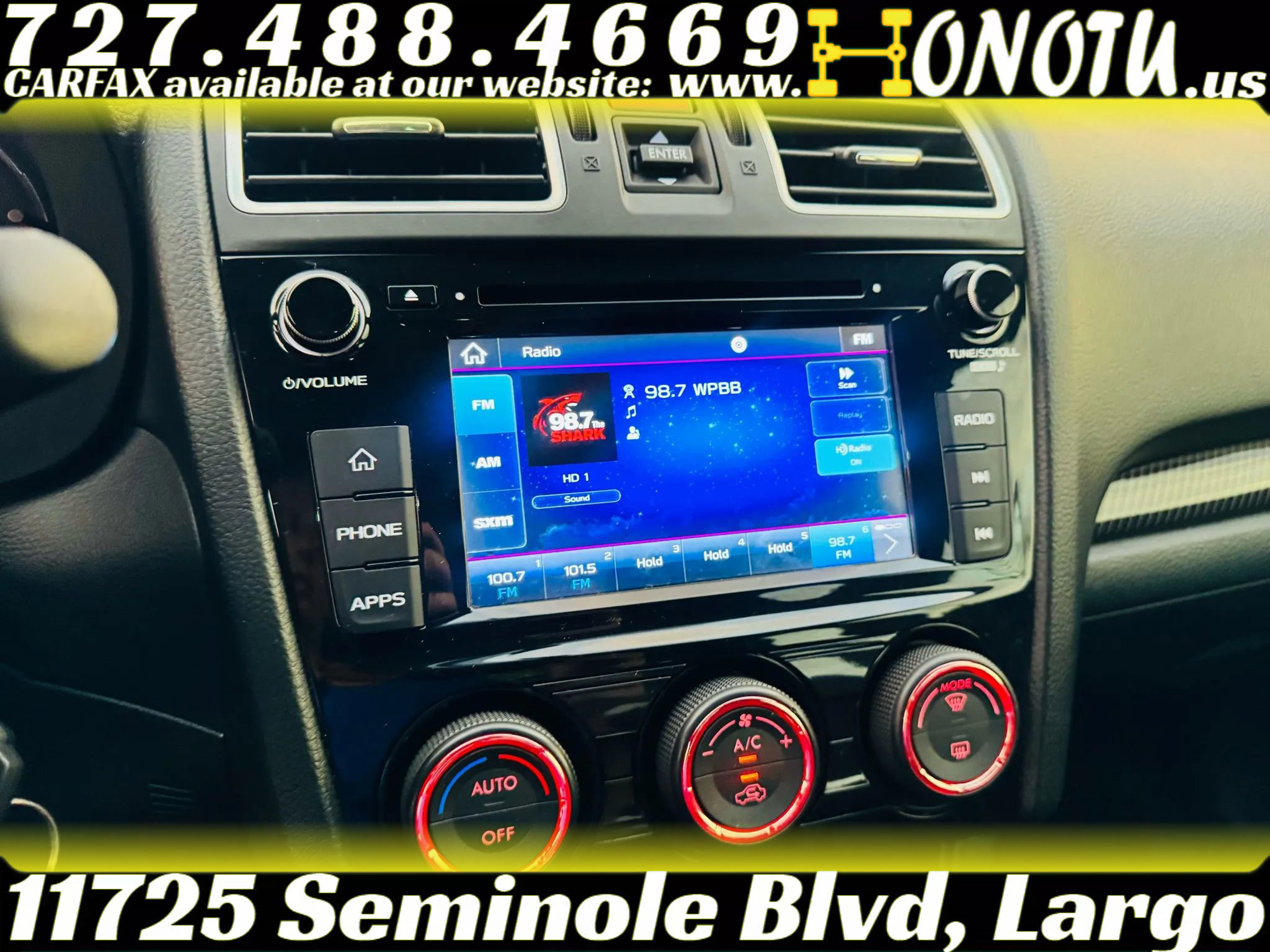 Used 2020 Subaru WRX w/ Popular Package #3 (IZT) image 12