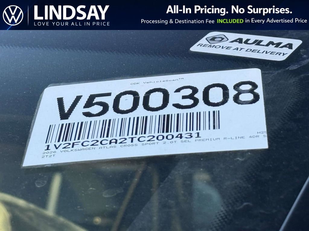 New 2026 Volkswagen Atlas Cross Sport SEL Premium R-Line image 21