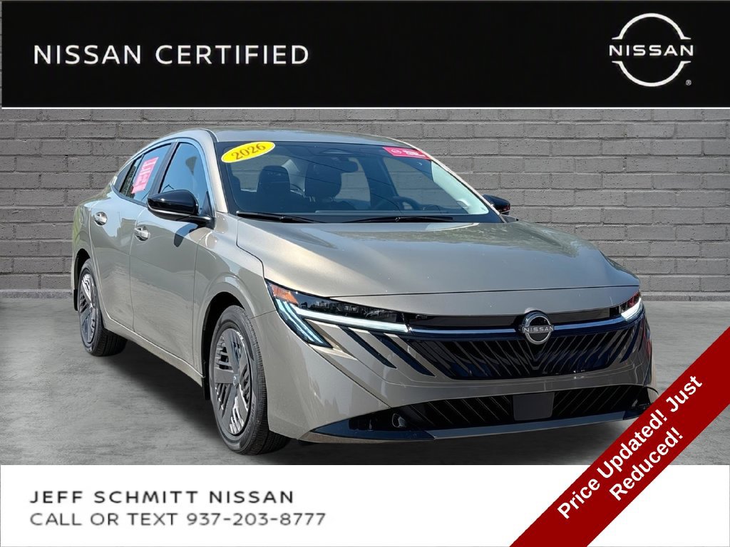 Certified 2026 Nissan Sentra SV w/ Floor Mat Package
