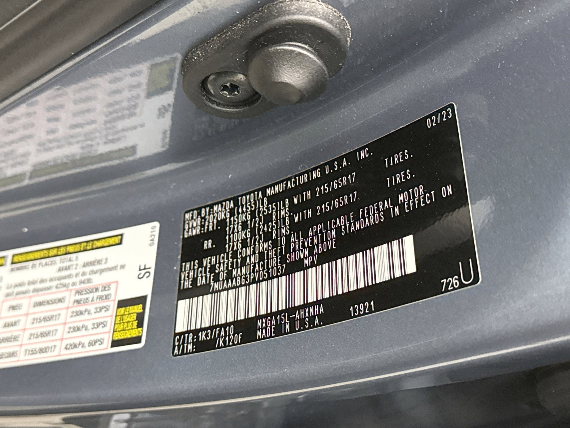 Used 2023 Toyota Corolla Cross L image 11