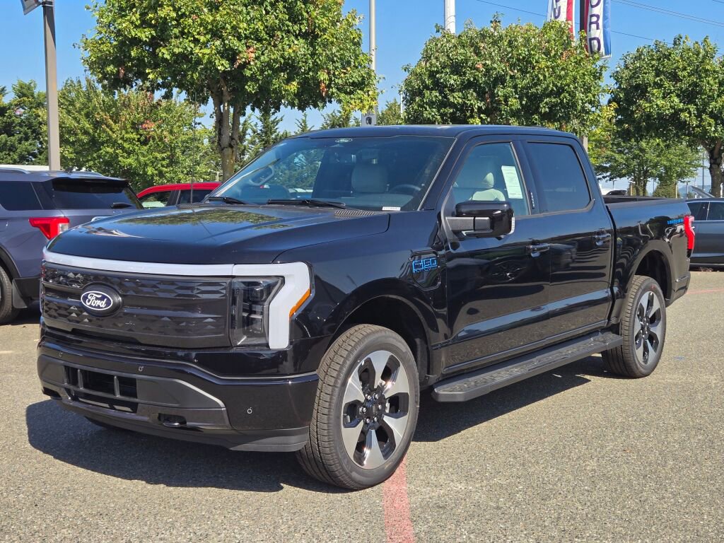 New 2025 Ford F150 Lightning Platinum