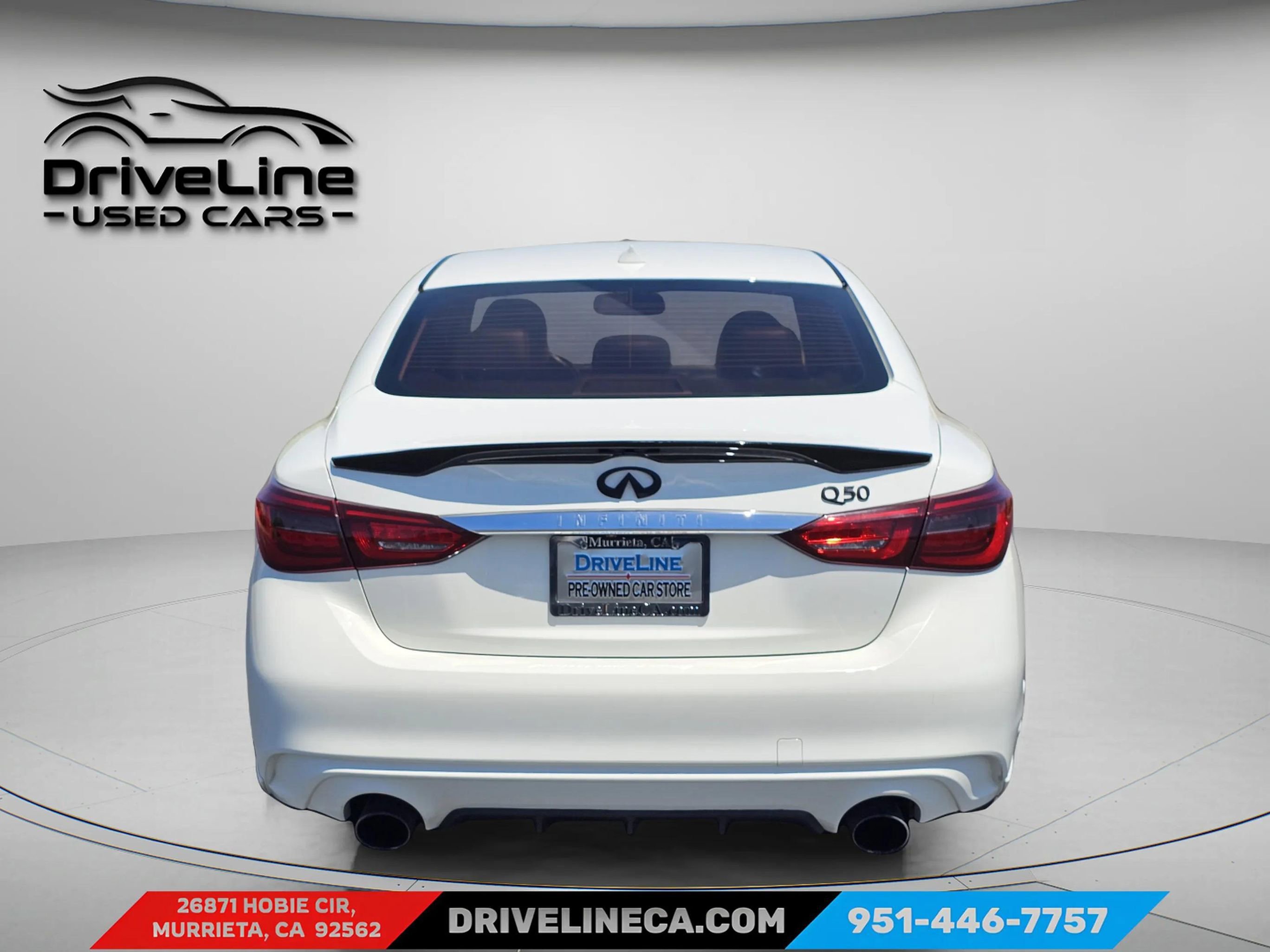 Used 2019 INFINITI Q50 Luxe RWD image 3