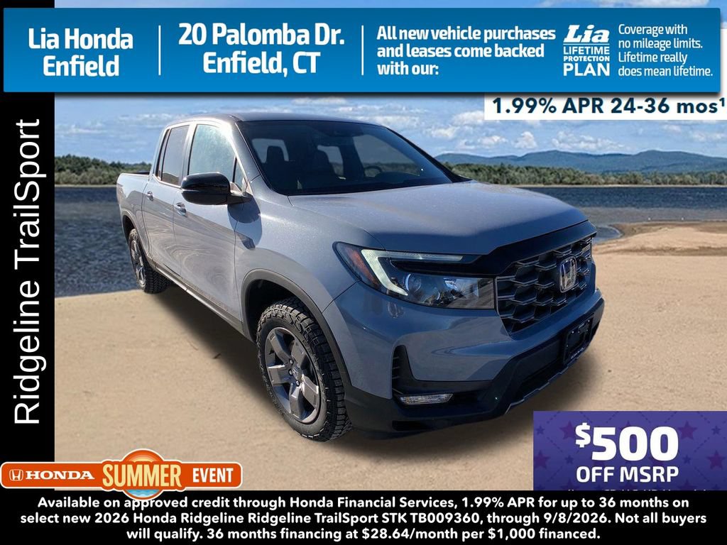 New 2026 Honda Ridgeline TrailSport image 1