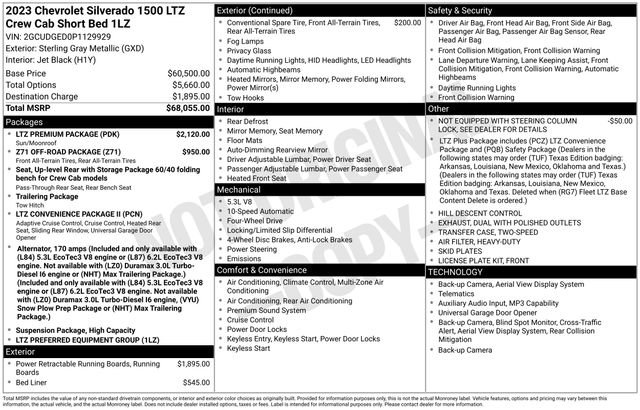 Used 2023 Chevrolet Silverado 1500 LTZ w/ LTZ Premium Package image 7