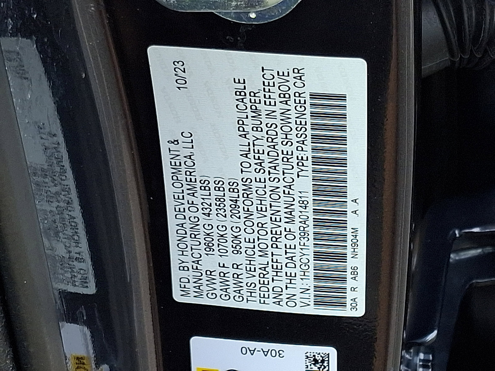 Used 2024 Honda Accord EX image 26