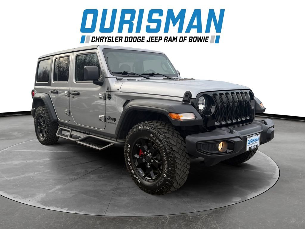 Used 2020 Jeep Wrangler Unlimited Sport image 1