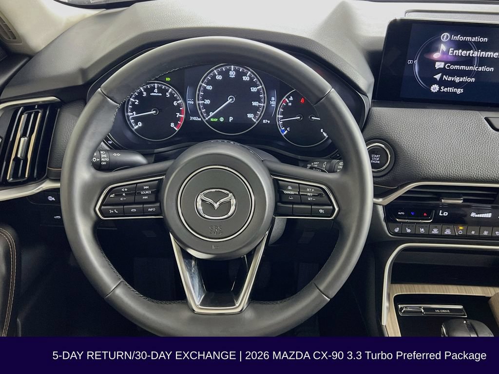 Used 2026 MAZDA CX-90 3.3 Turbo w/ Preferred Package AWD/4WD image 14