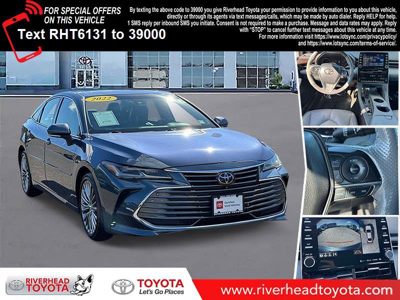 Certified 2022 Toyota Avalon Limited