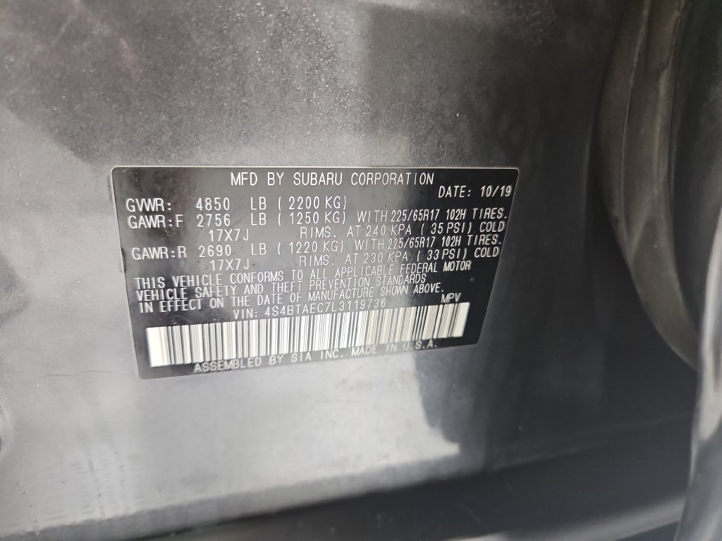 Used 2020 Subaru Outback Premium w/ Popular Package #1 AWD/4WD image 31