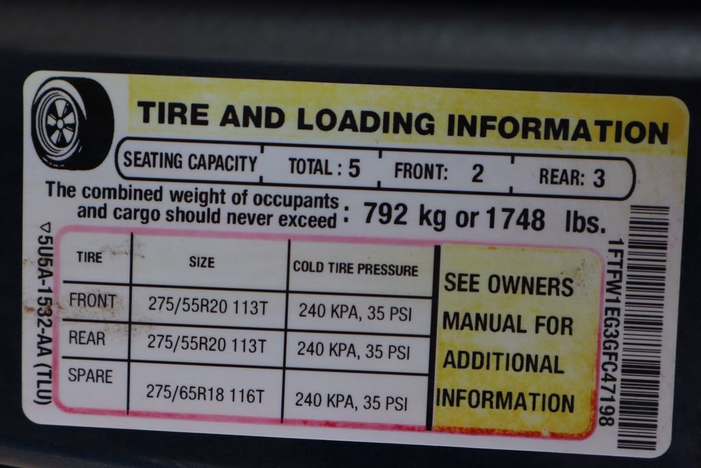 Used 2016 Ford F150 Lariat w/ Equipment Group 501A Mid AWD/4WD image 47