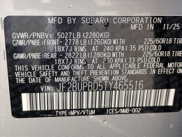 New 2026 Subaru Outback Premium image 18