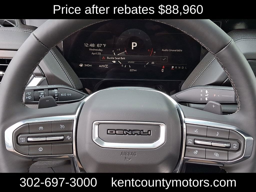 New 2026 GMC Yukon Denali w/ Sun & Power Step Package AWD/4WD image 21