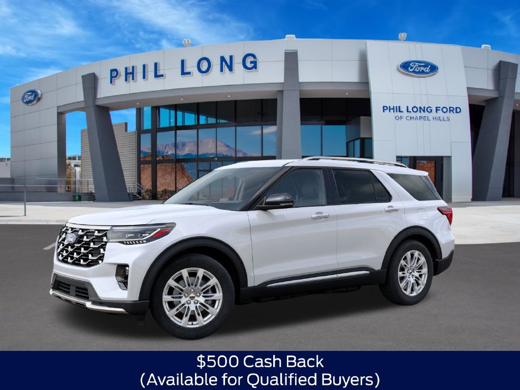 New 2027 Ford Explorer Platinum w/ 3.0L Ultimate Package AWD/4WD 360° Tour