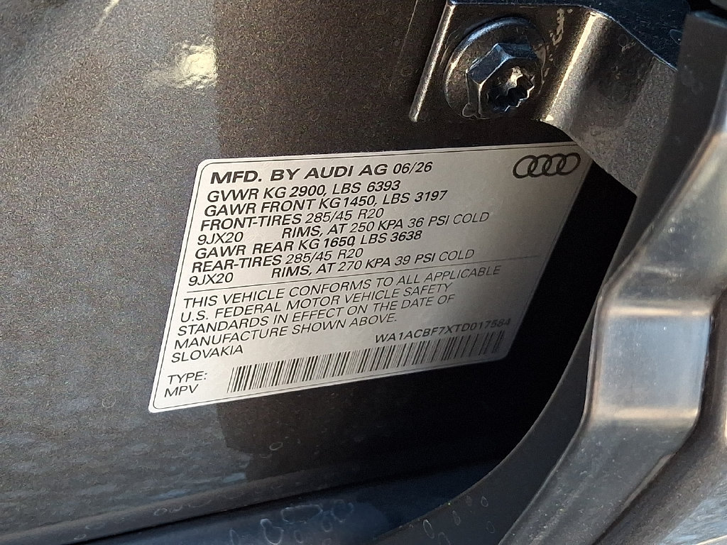 New 2026 Audi Q7 2.0T Premium AWD/4WD image 12