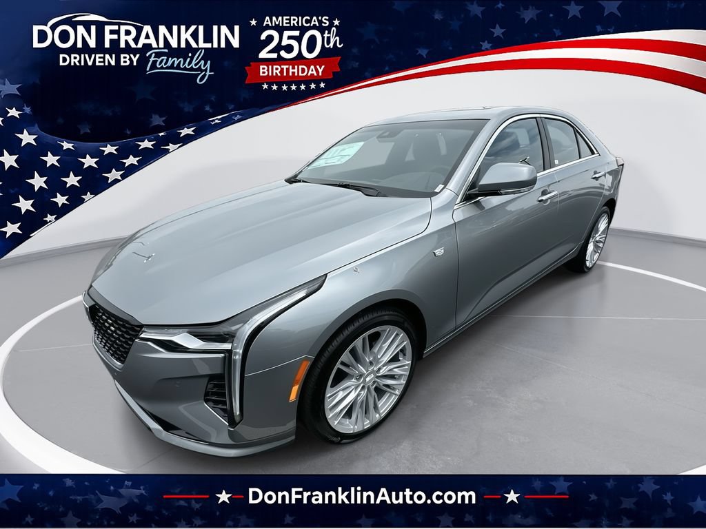 New 2025 Cadillac CT4 Premium Luxury w/ Climate Package RWD image 1