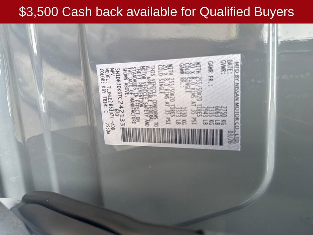 New 2026 Nissan Pathfinder Platinum AWD/4WD image 30