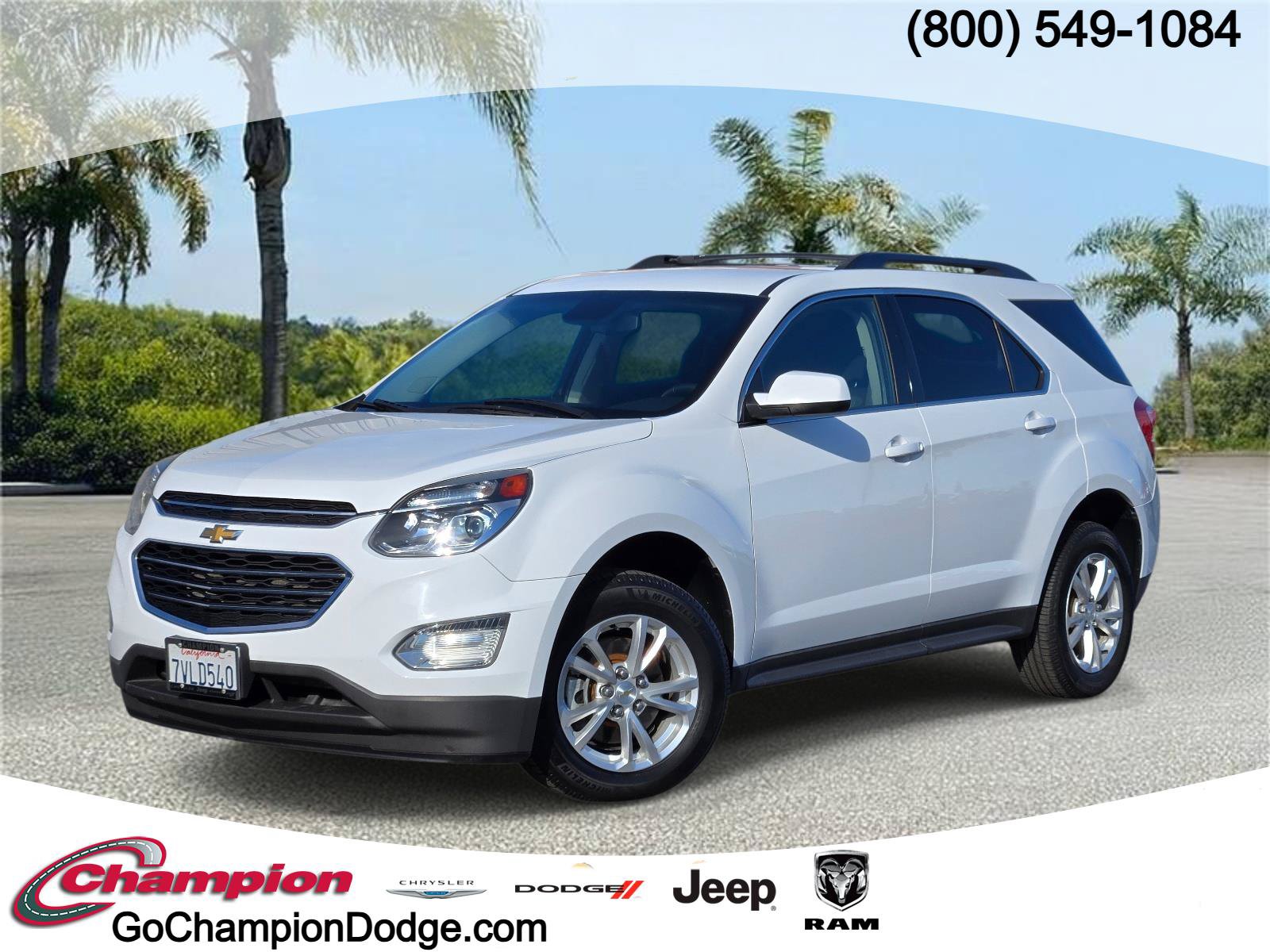 Used 2017 Chevrolet Equinox LT w/ Convenience Package FWD image 1