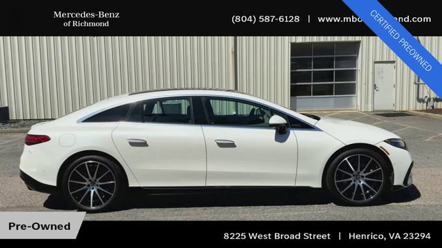 Used 2022 Mercedes-Benz EQS 580 4MATIC Sedan image 3